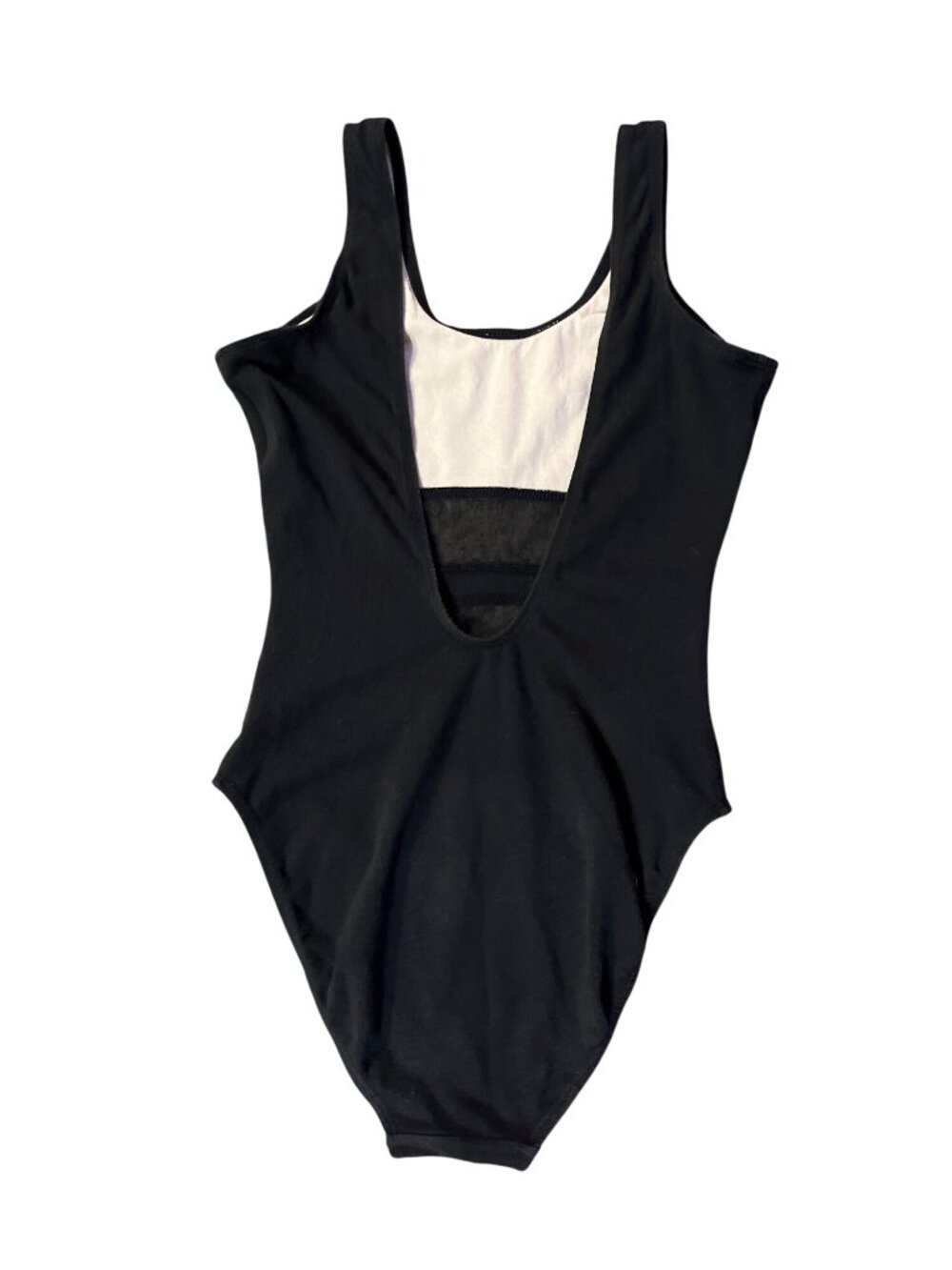 Vintage Bermuda Beachwear Black One Piece Swimsuit Juniors 5/6 Used - Picture 4 of 12